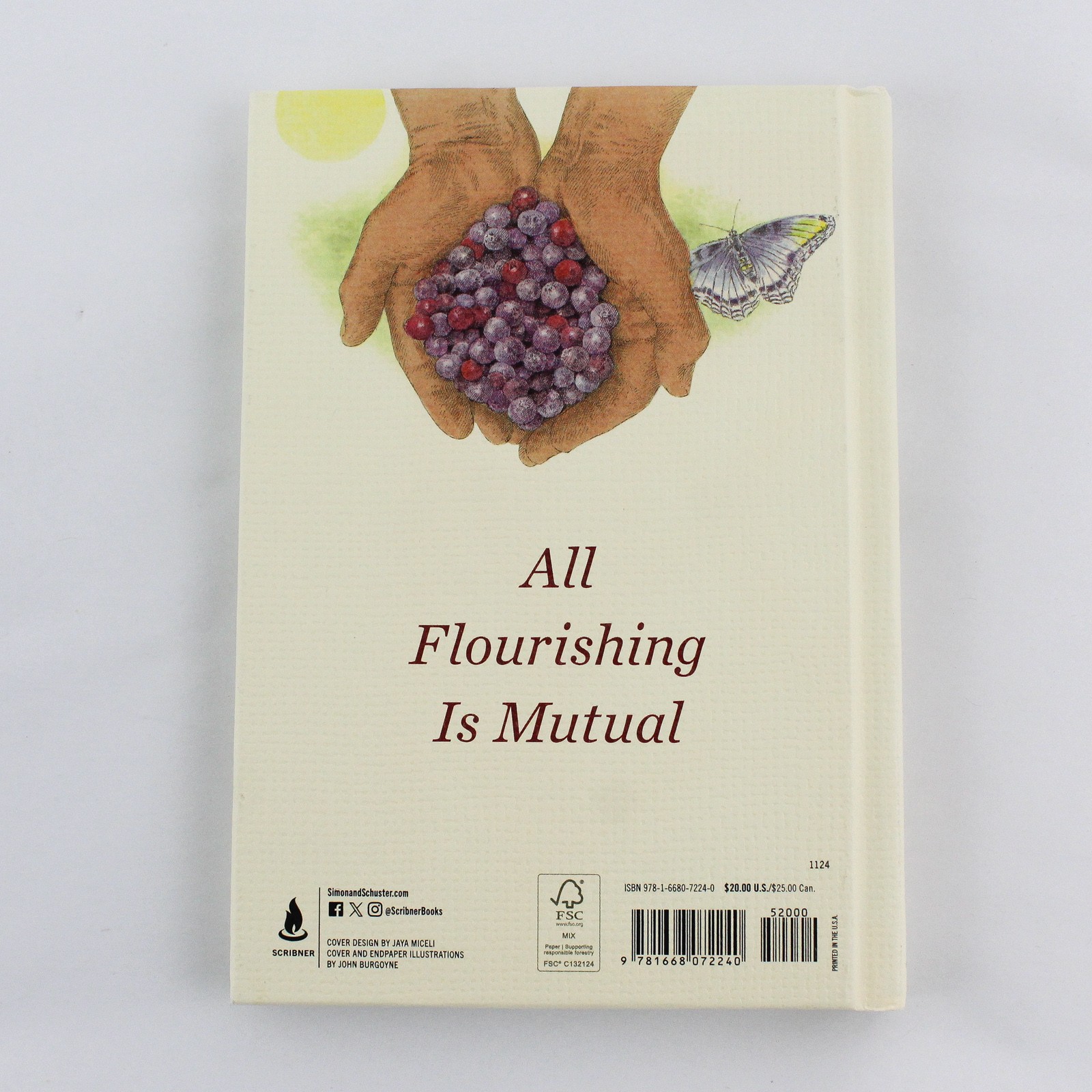 The Serviceberry Abundance Reciprocity Natural World Robin Wall Kimmerer 2024 HC
