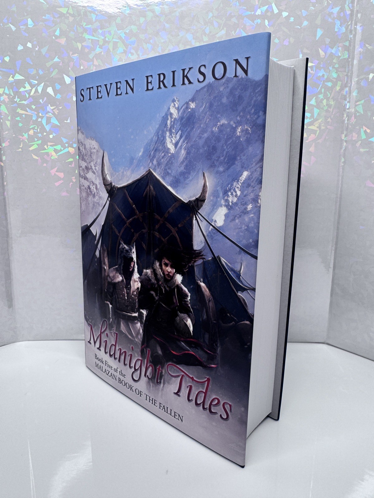 SIGNED Midnight Tides Malazan Subterranean Press Steven Erikson Second Printing