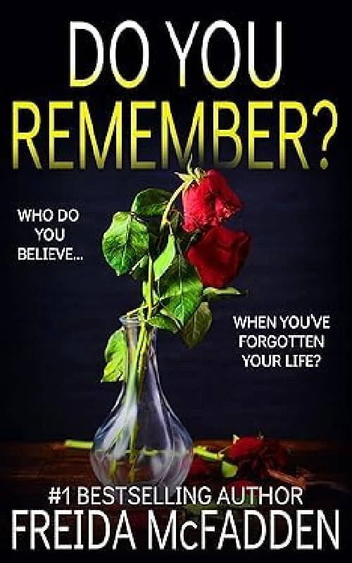 Do You Remember Paperback by Freida McFadden Free Shipping USA Stock