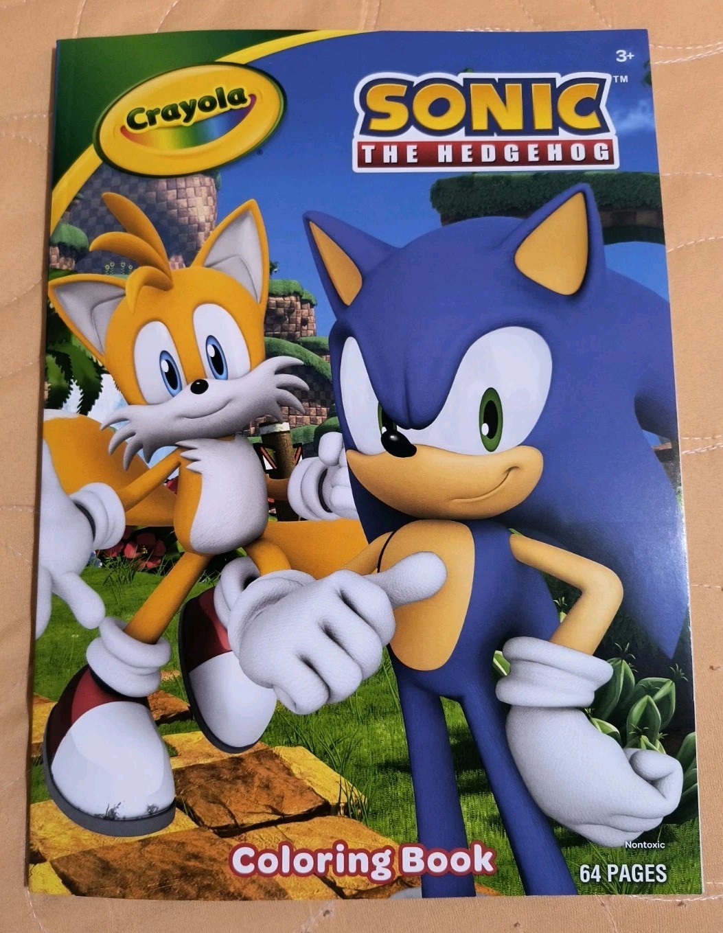 Sonic The Hedgehog Jumbo Coloring & Activity Book with Tear/Share Pages 🆕🆓ship