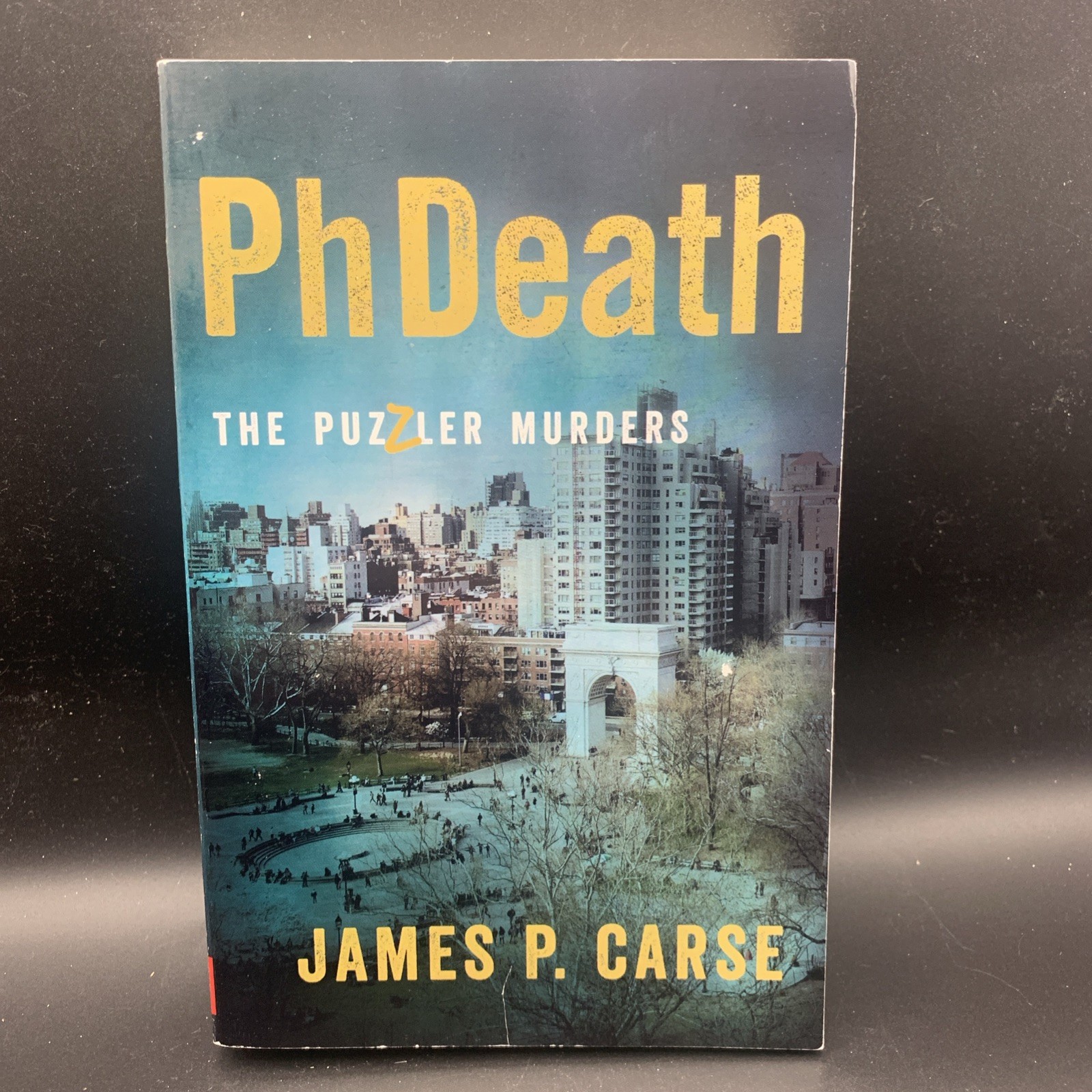 Book Ph Death The Puzzler Murders James P Carse 1st Edition