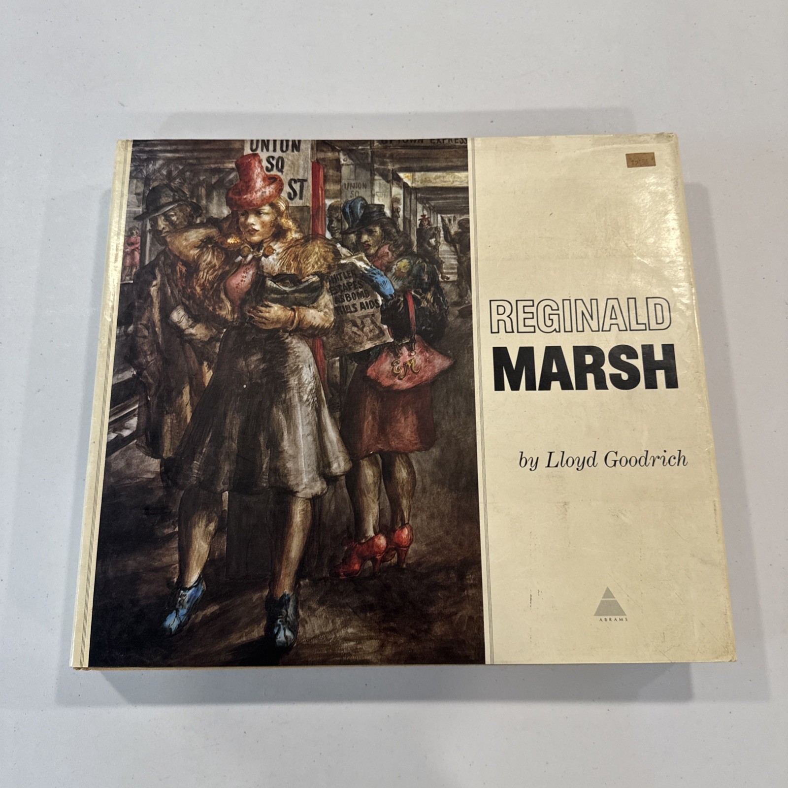 REGINALD MARSH, By Lloyd Goodrich – Hardcover Oversized Large Format Collectible