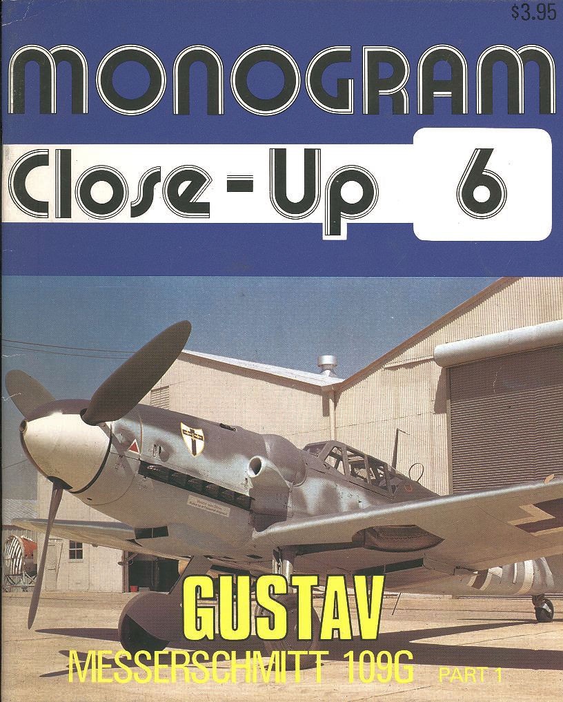 MONOGRAM CLOSE-UP 6 MESSERSCHMITT Bf109G GUSTAV P1 WW2 GERMAN LUFTWAFFE JG DB605