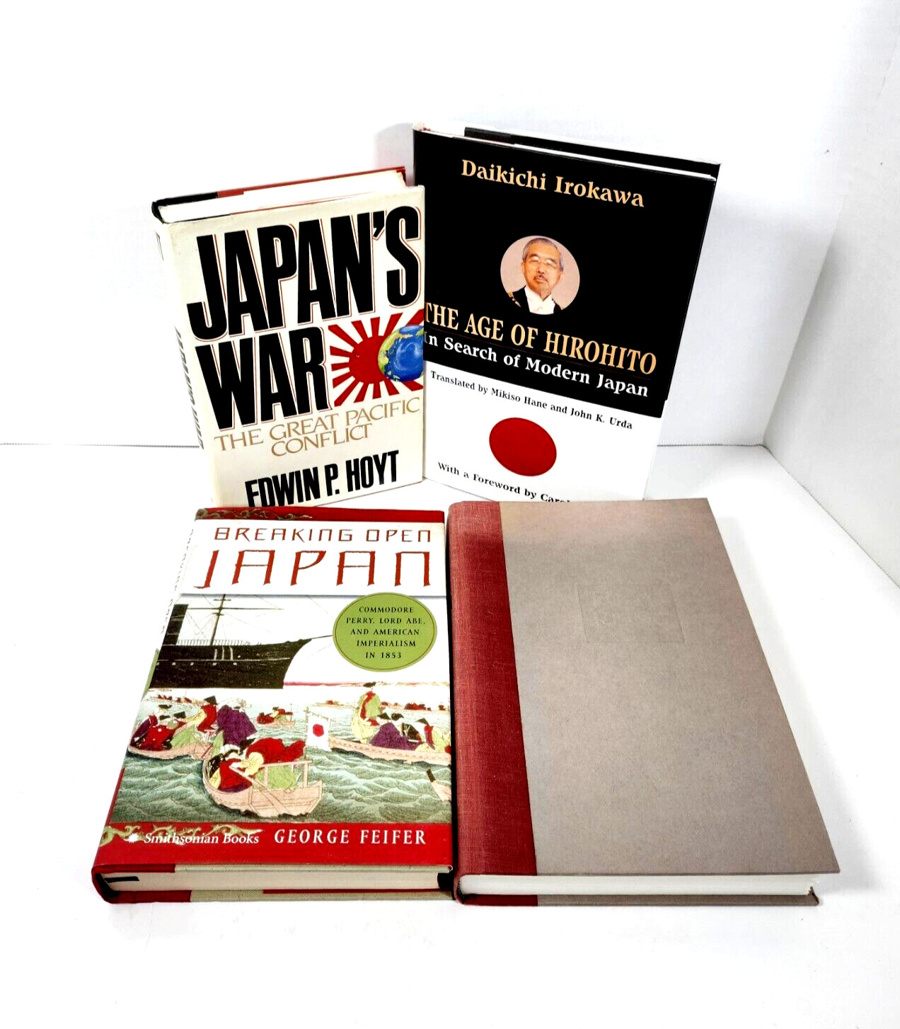Book Lot Japan History 4Bks -Culture, War, Society-Tokyo Rising, Japan’s War..