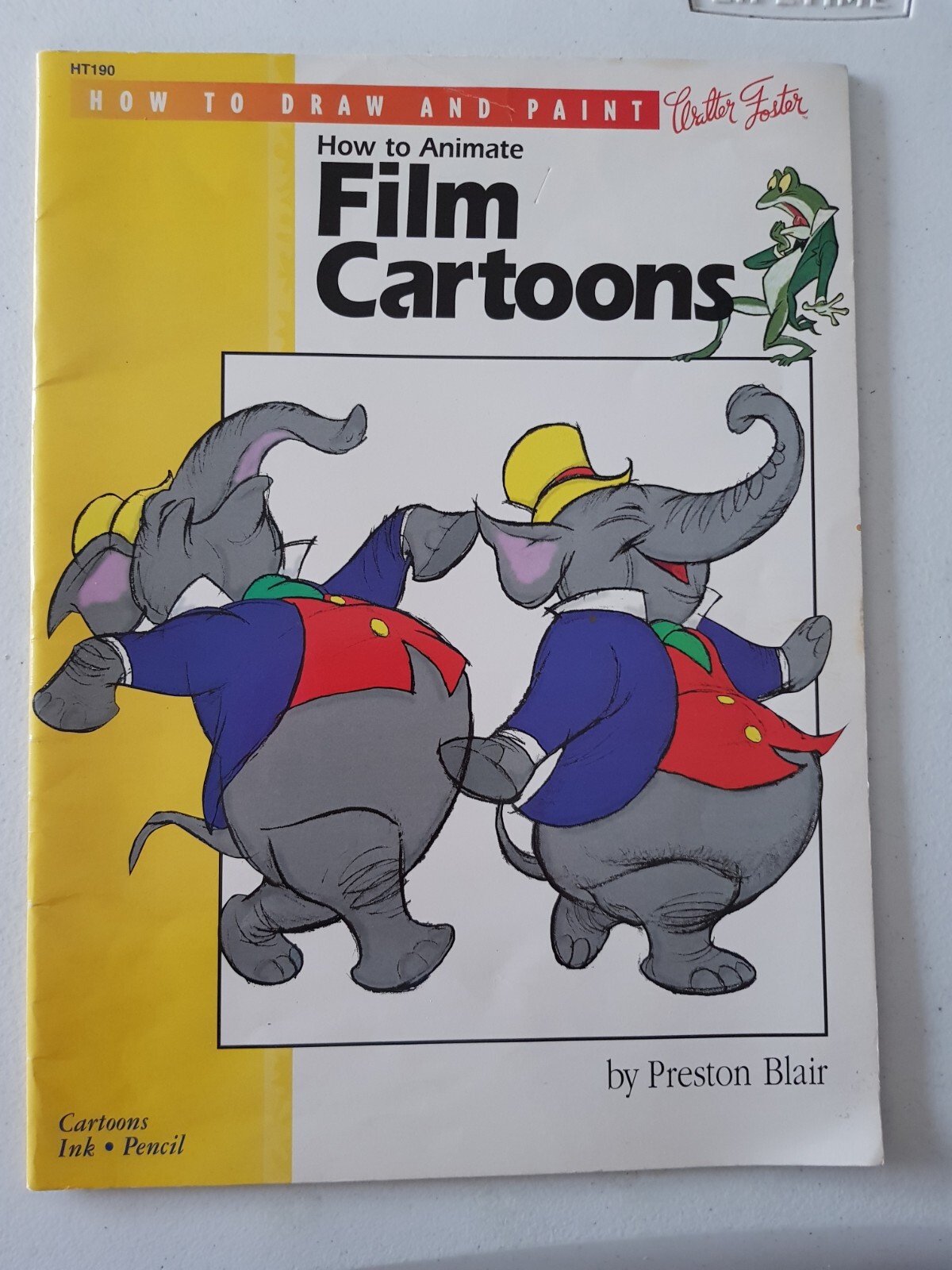 Walter Foster Book – How To Animate Film Cartoons 1998 PB Preston Blair
