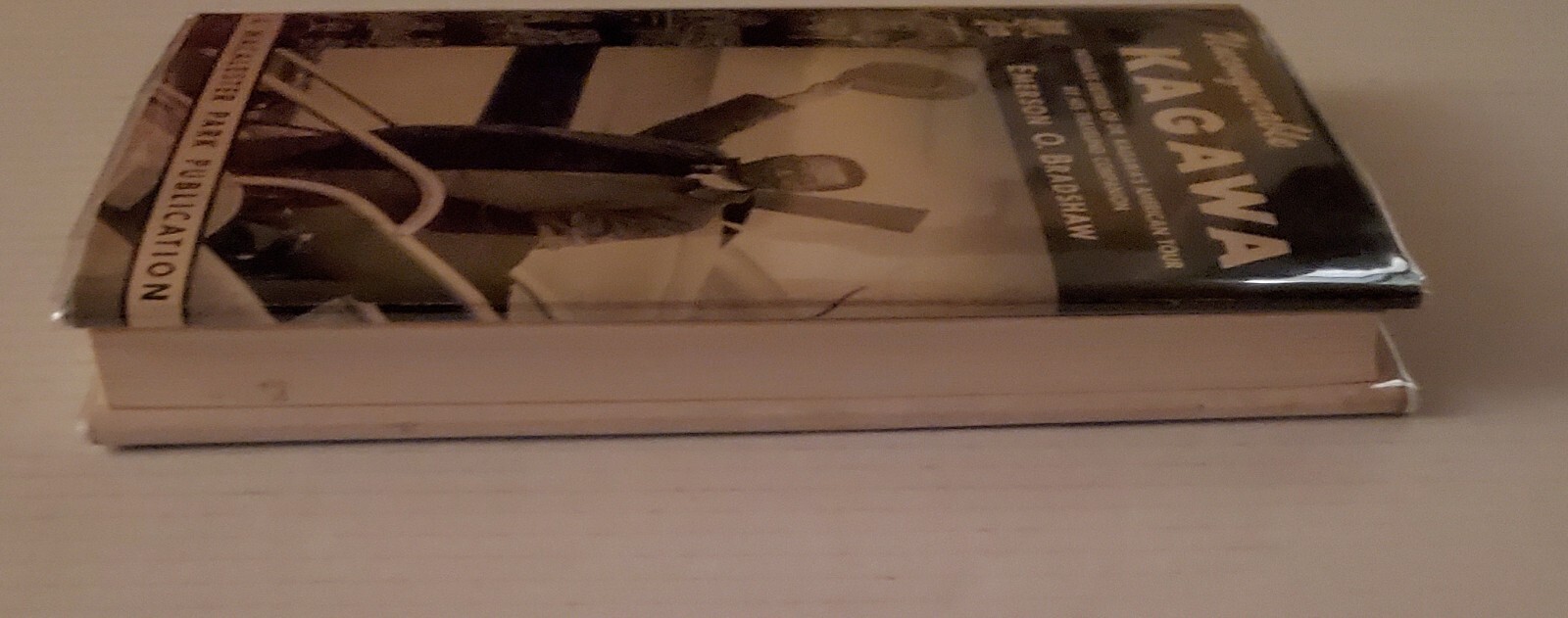 Unconquerable Kagawa First Edition 1952 Intimate Details Emerson O. Bradshaw
