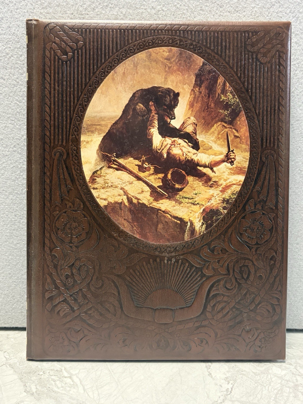 Time Life The Frontiersmen Old West Series 1977 Leather Hardcover Book