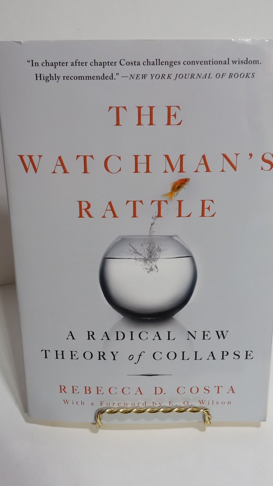 1st Ed. The Watchman’s Rattle Rebecca D. Costa PB 2010 Vanguard Press Collapse