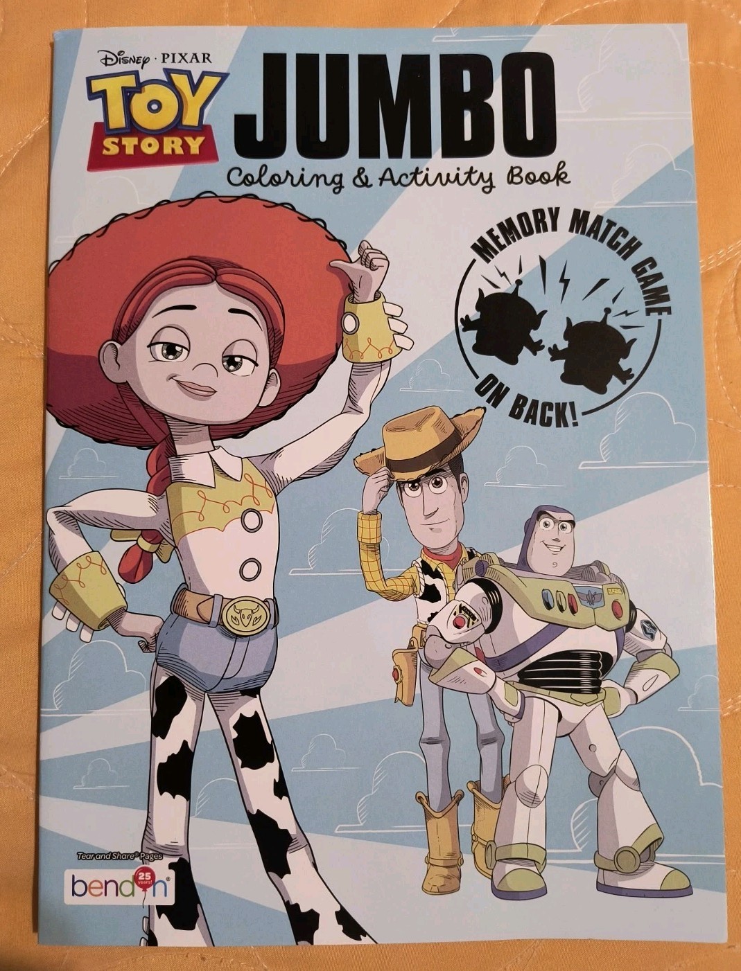 DISNEY TOY STORY Jumbo Coloring & Activity Book with Tear & Share Pages NEW!