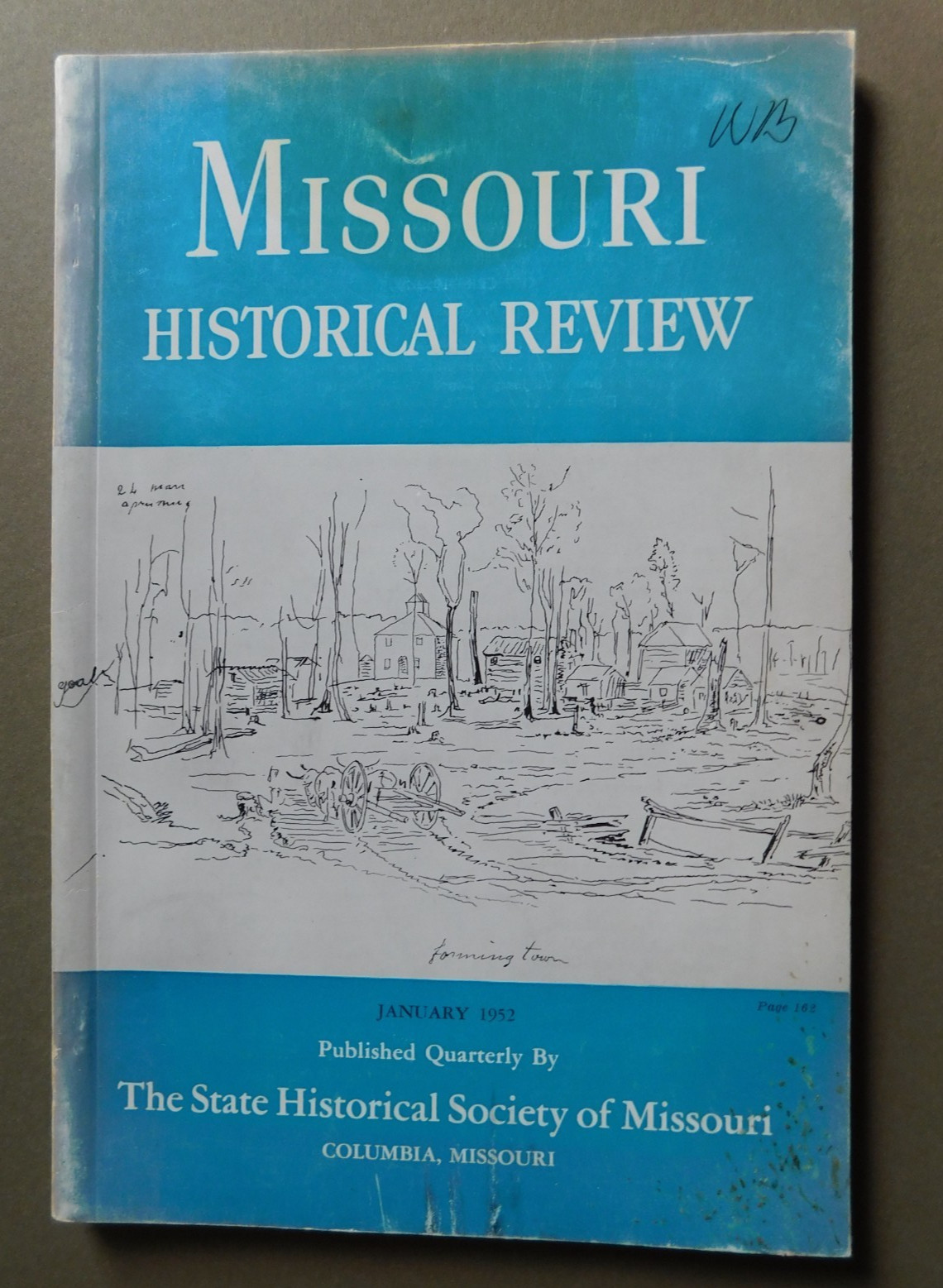 Missouri Historical Review – 1952 Museums, German Theater in Rural MO, Bay Colle