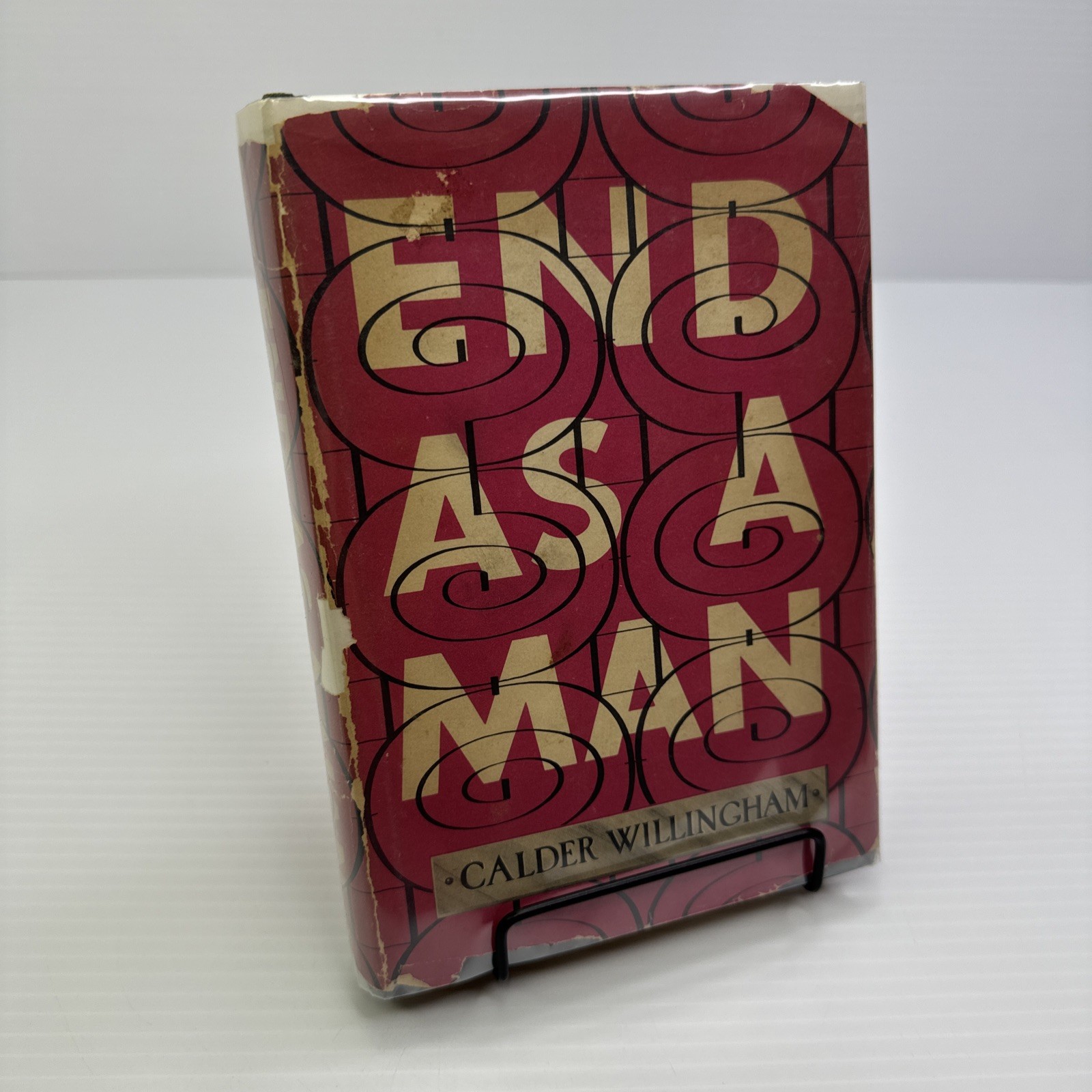 End as a Man Calder Willingham First Edition 1947 HC The Vanguard Press Novel