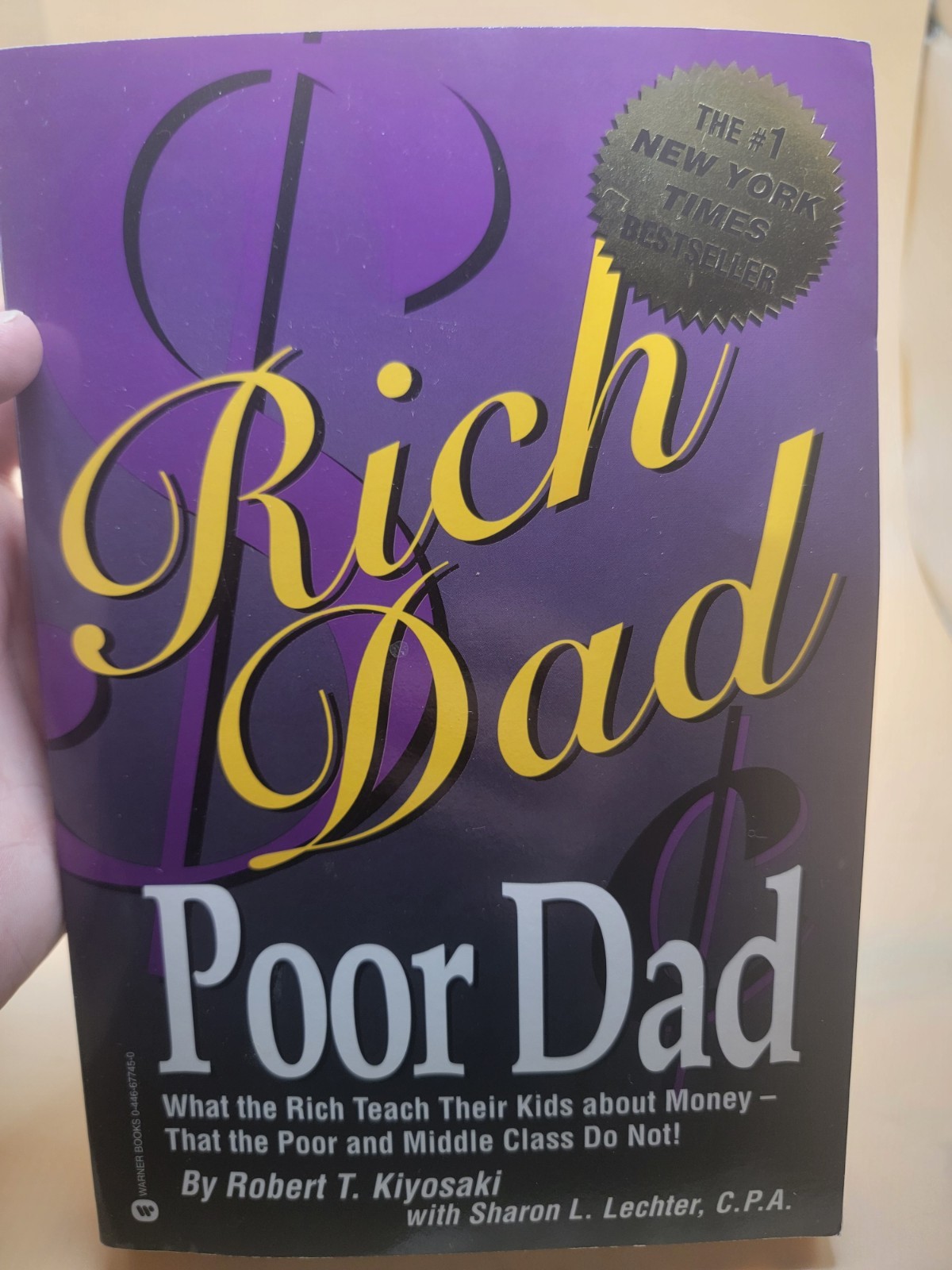 Rich Dad Poor Dad Book by Robert T. Kiyosaki