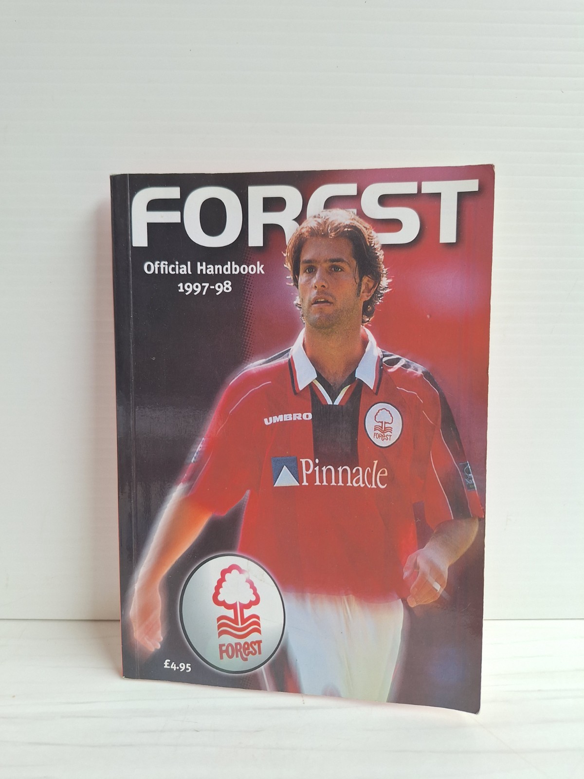Nottingham Forest FC Official Handbook 1997-98 Rare PB