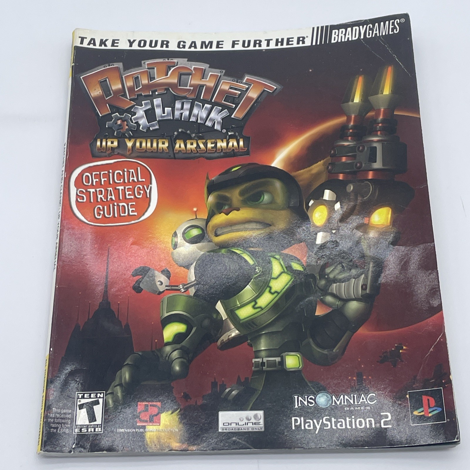 Ratchet and Clank Up Your Arsenal Strategy Guide by Brady Games