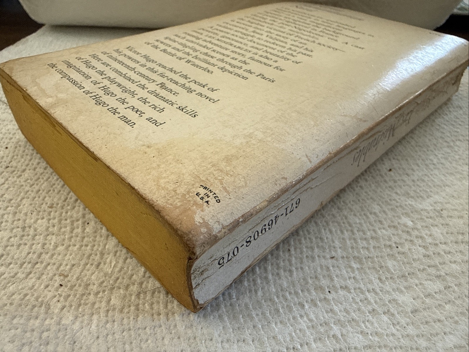 Les Miserables English Victor Hugo – Wilbour Washington Square Press 1969 PB