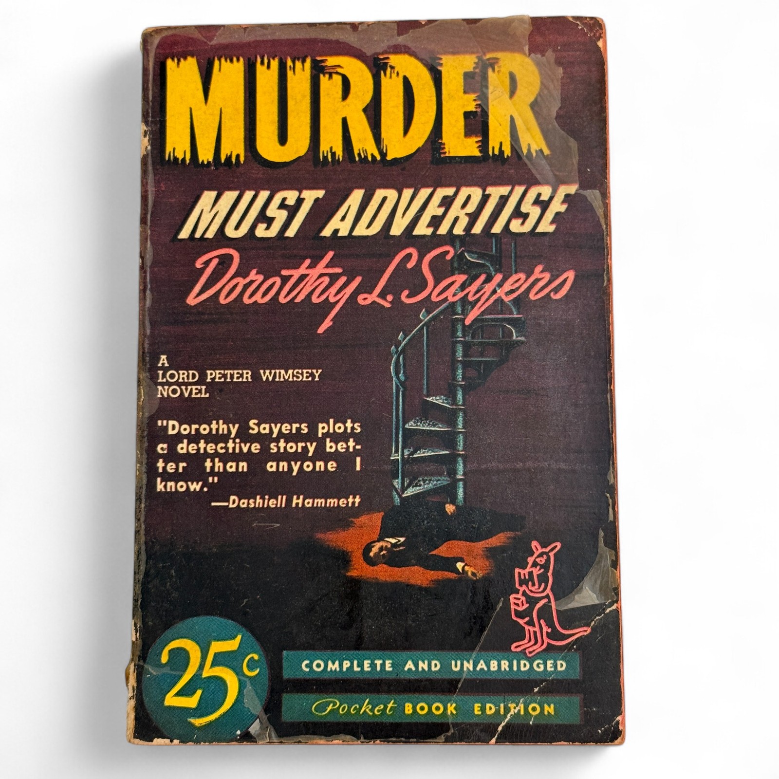 Murder Must Advertise by Dorothy L. Sayers Vintage Pocket Book