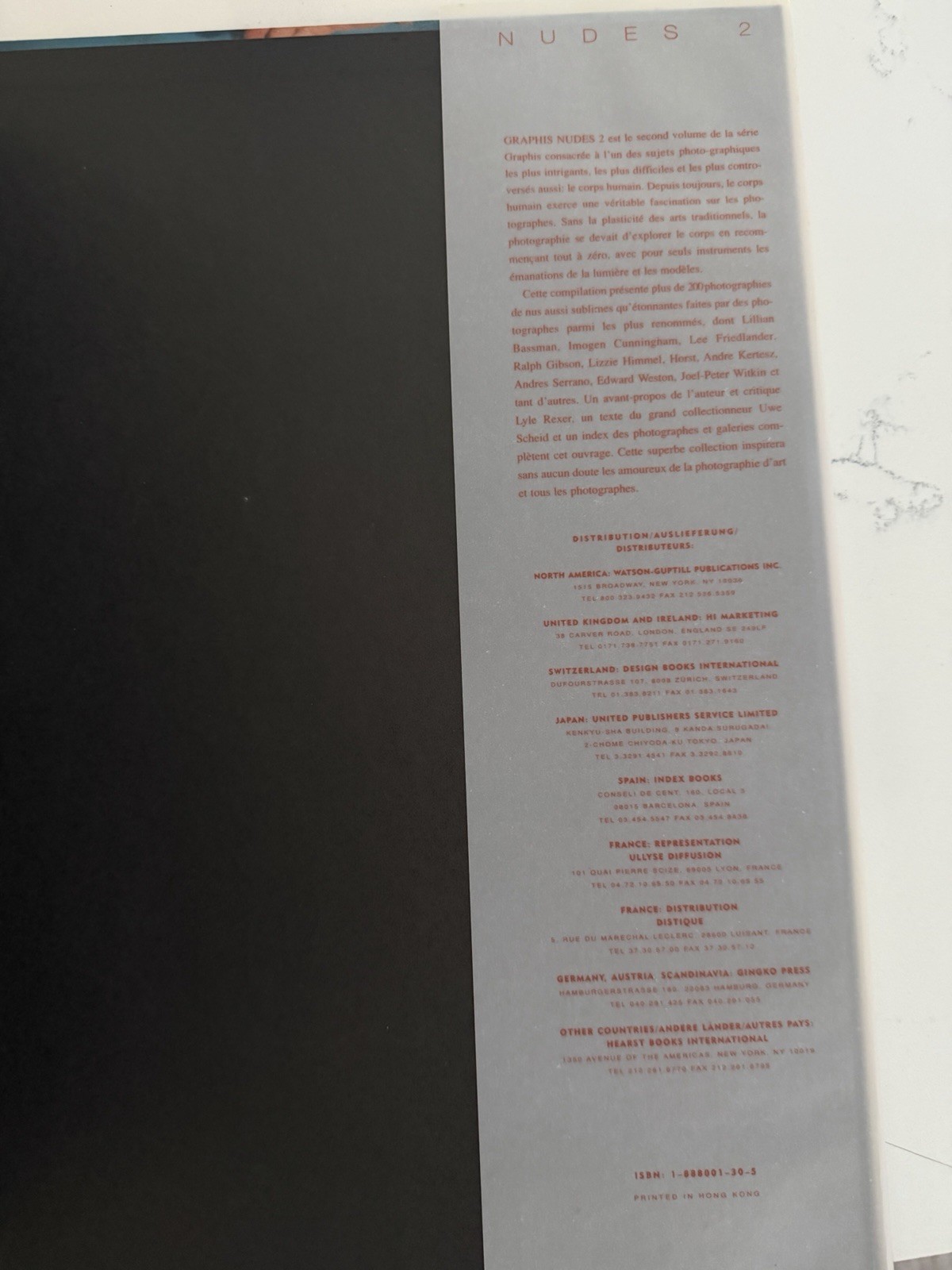GRAPHIS NUDES 2 hardback