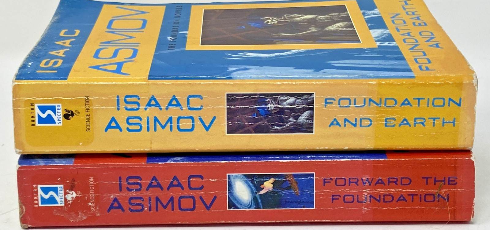 Lot of 2 Isaac Asimov PBs -Foundation and Earth~Forward the Foundation