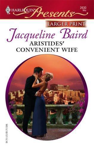Aristides’ Convenient Wife by Jacqueline Baird