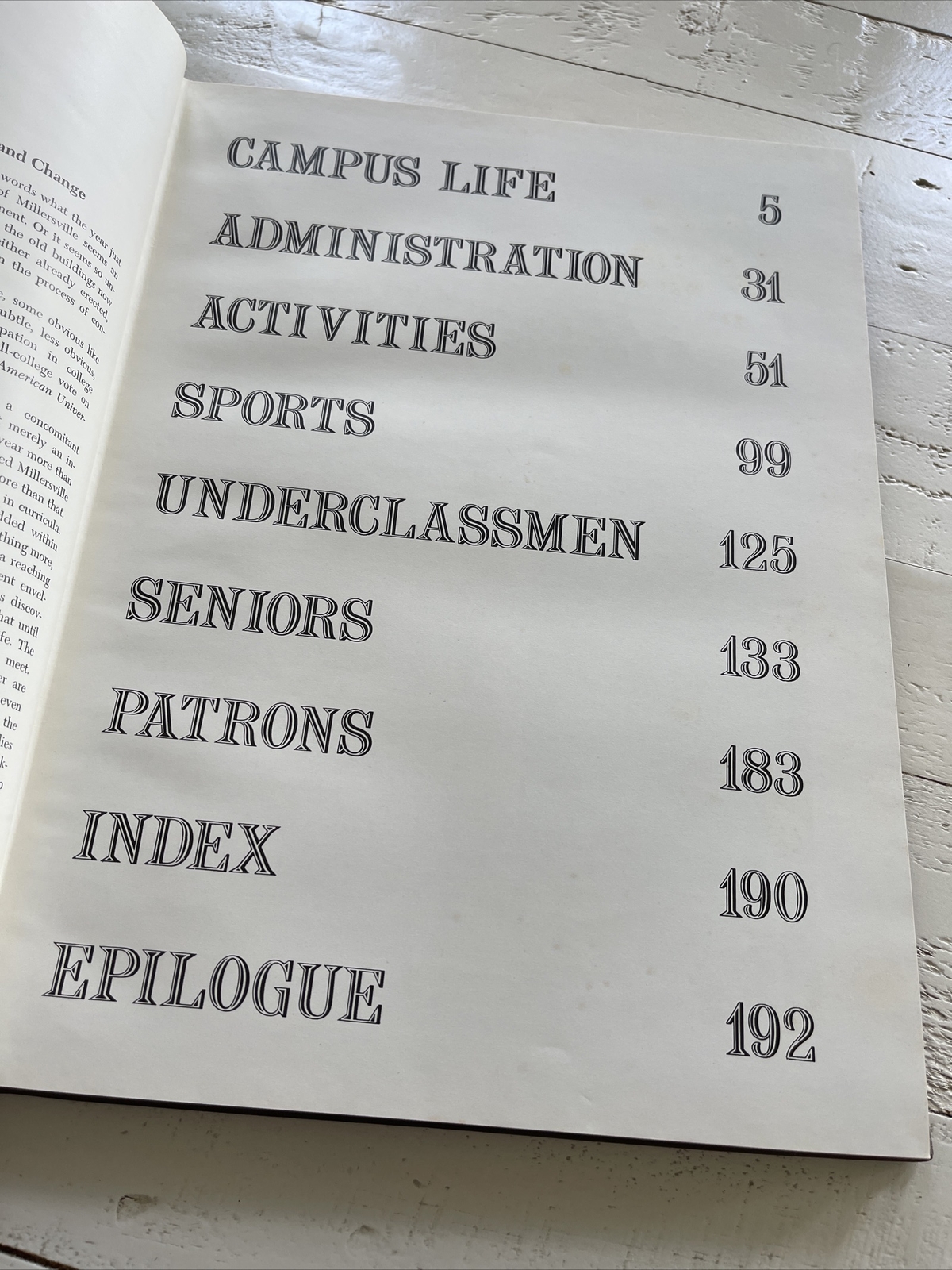 Touchstone 1971 Millersville State College Yearbook HC Pennsylvania