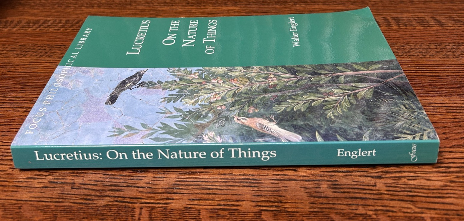 Lucretius, On the Nature of Things, Walter Englert, Softcover