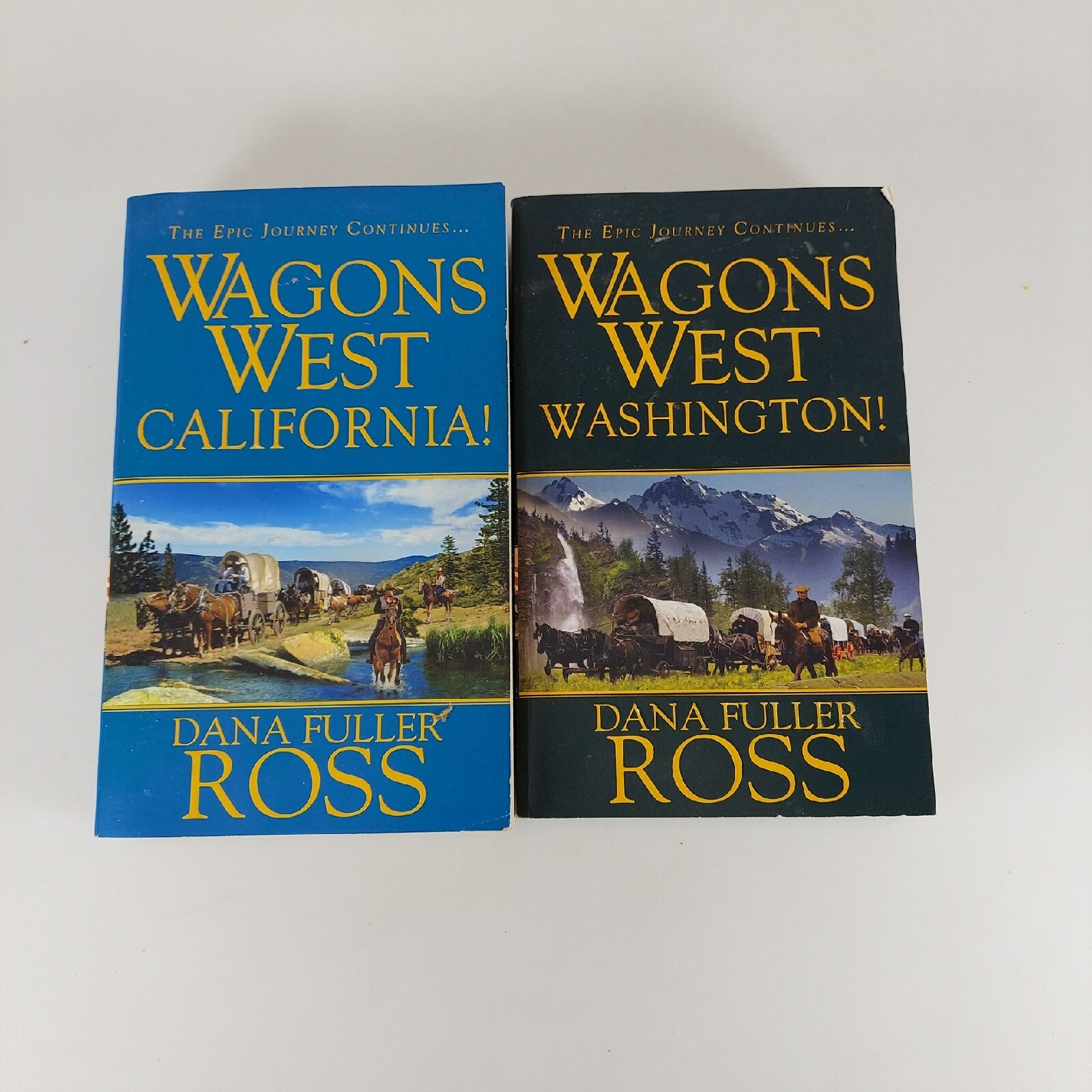 California! & Washington! Dana Fuller Ross 1st Printing Pinnacle Books Paperback