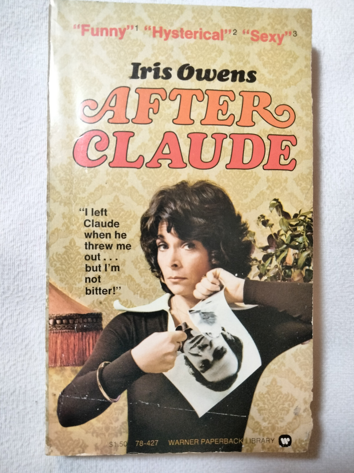 After Claude by Iris Owens 1974 PB