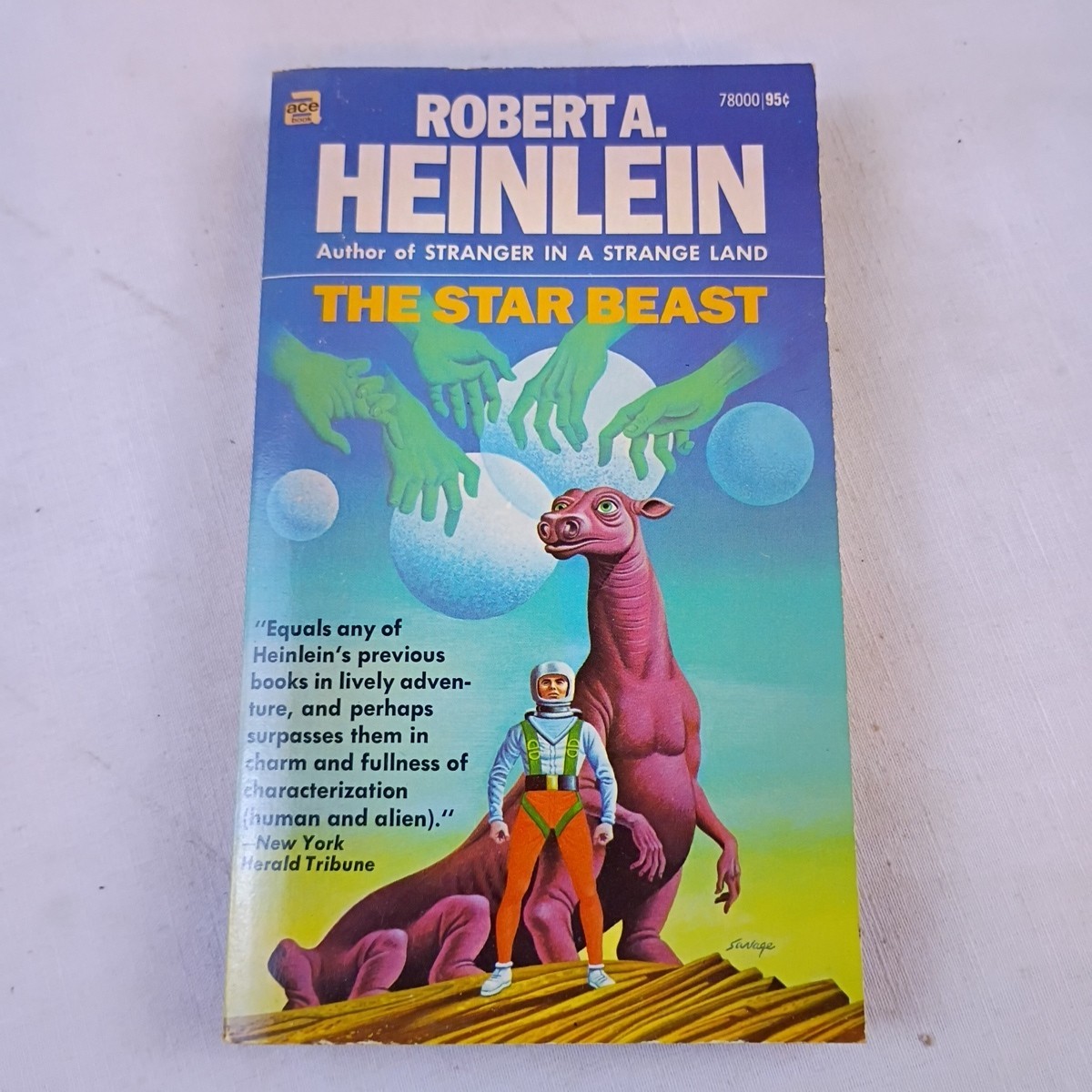 The Star Beast by Robert A. Heinlein 1954 Paperback Ace Books First Edition