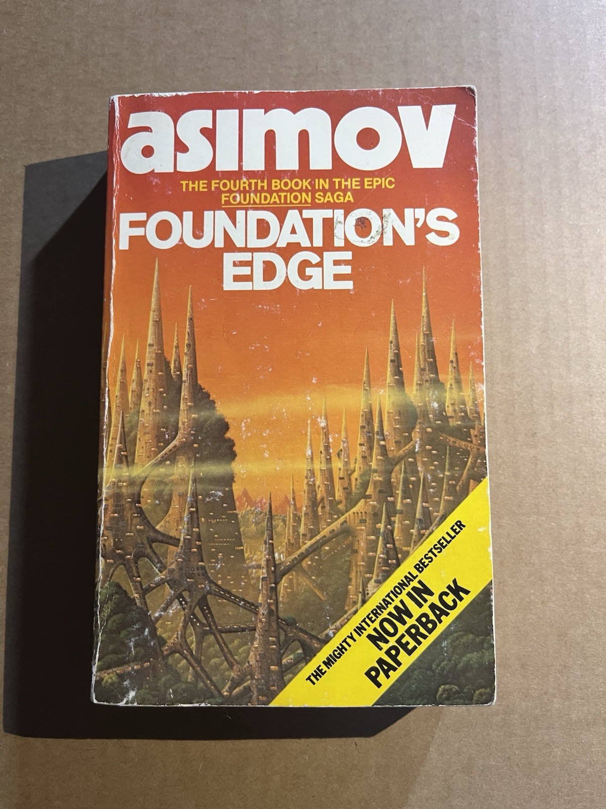 FOUNDATION’S EDGE by Isaac Asimov vintage 1984 Panther/Granada UK paperback