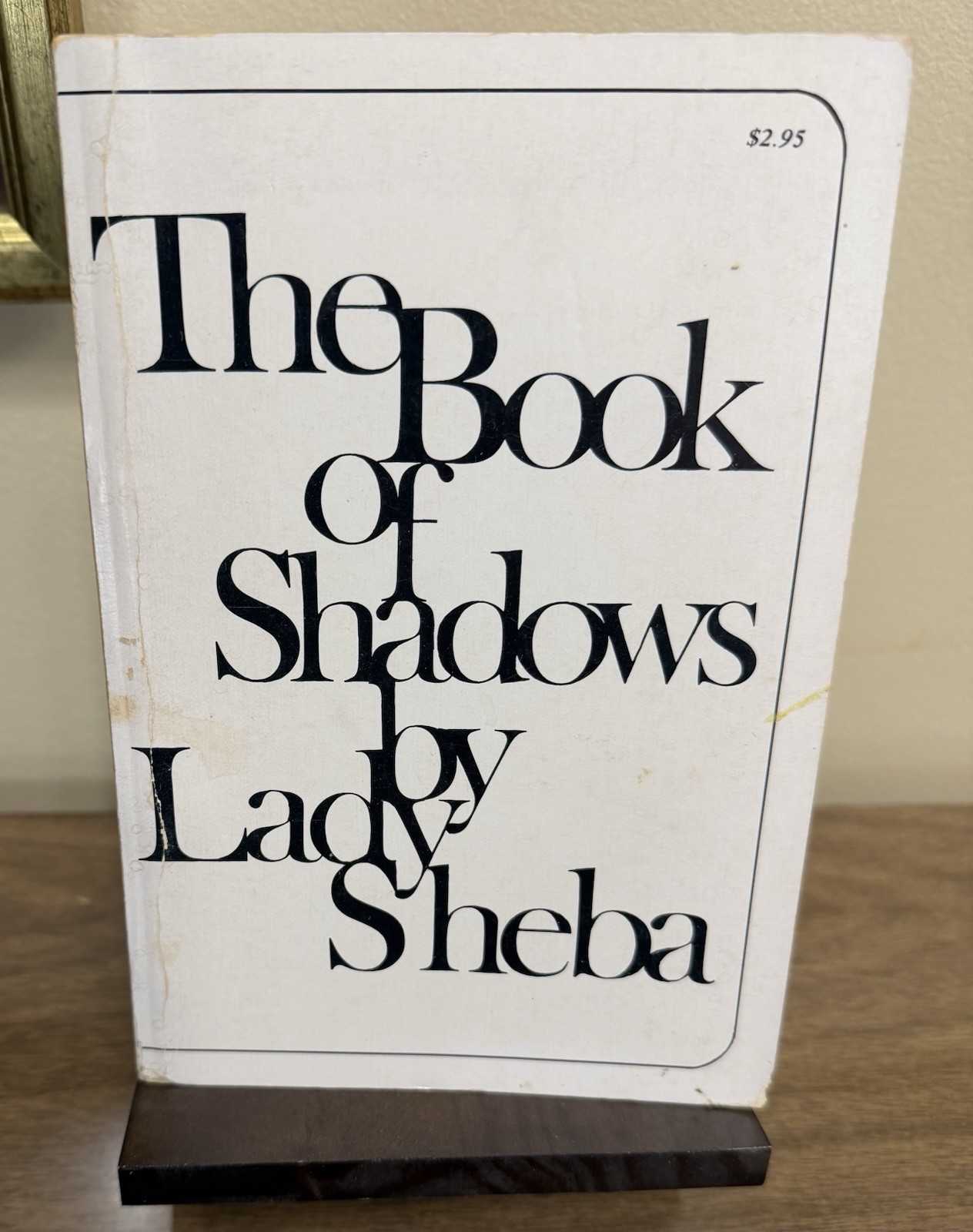 The Book of Shadows by Lady Sheeba 1971 Llewellyn Publications First Printing