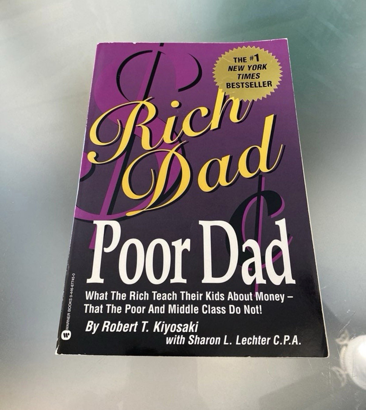 RICH DAD POOR DAD by Robert T. Kiyosaki 2000 Warner trade paperback