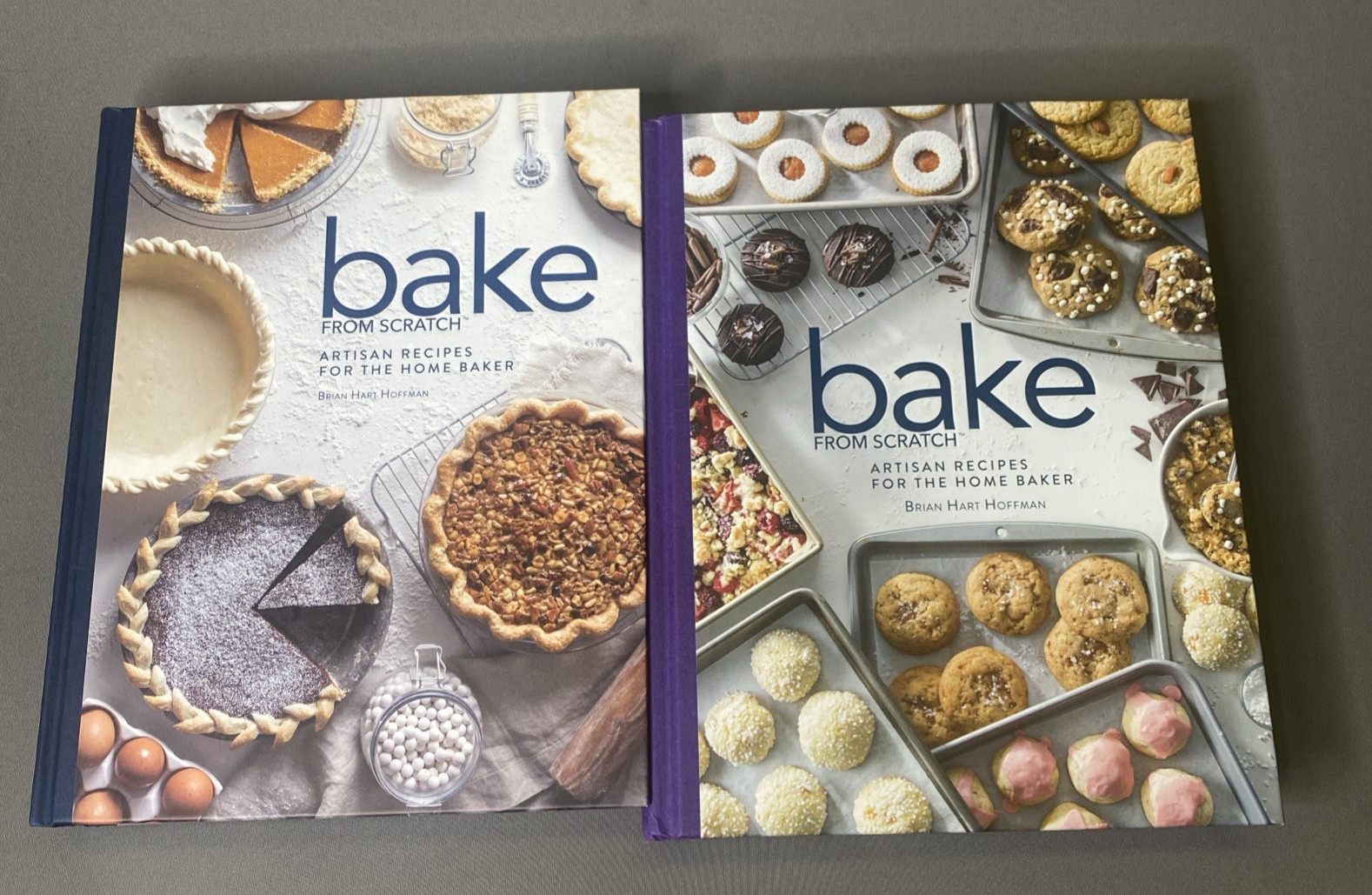 Bake From Scratch Cookbooks Vol 2 & 3 Brian Hart Hoffman Artisan Recipes Lot