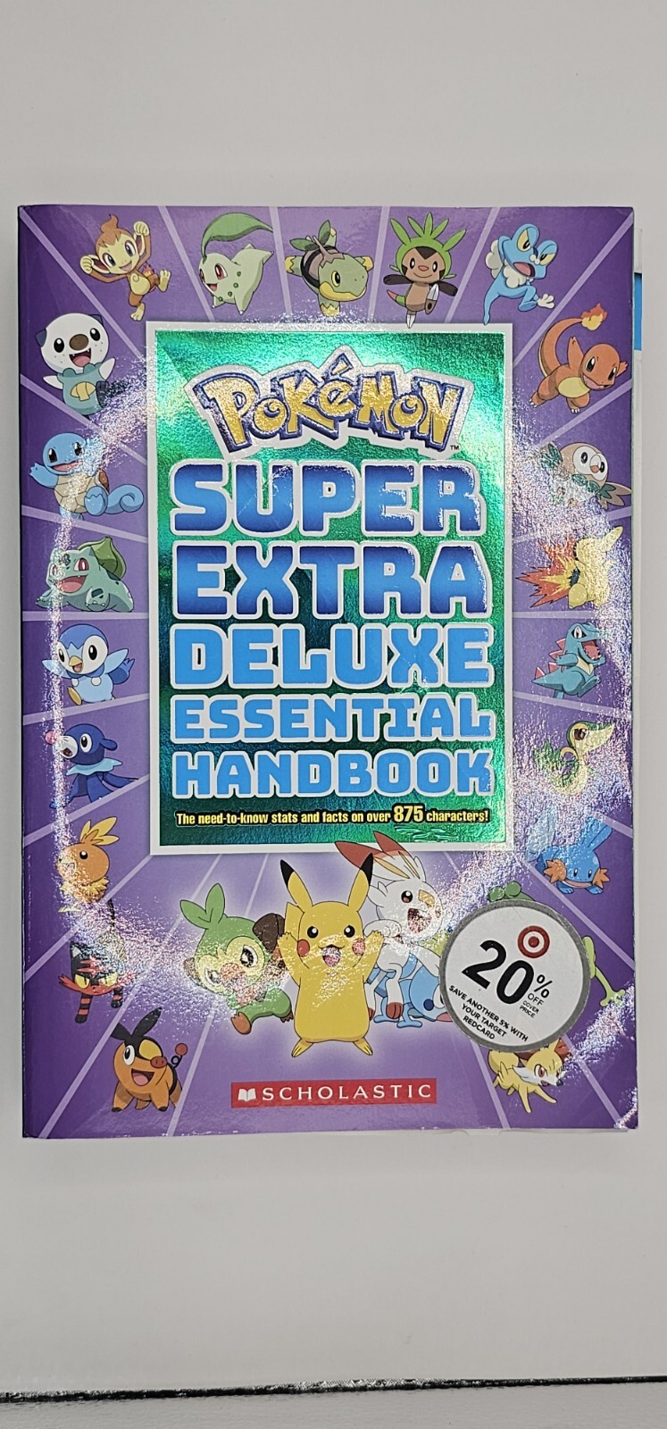 Super Extra Deluxe Essential Handbook (Pokémon) : The Need-To-Know Stats and…