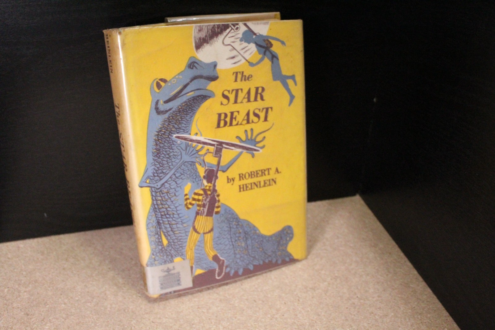 The Star Beast Robert Heinlein 1954 1st Edition HC w/ Jacket – Ex-Library Copy