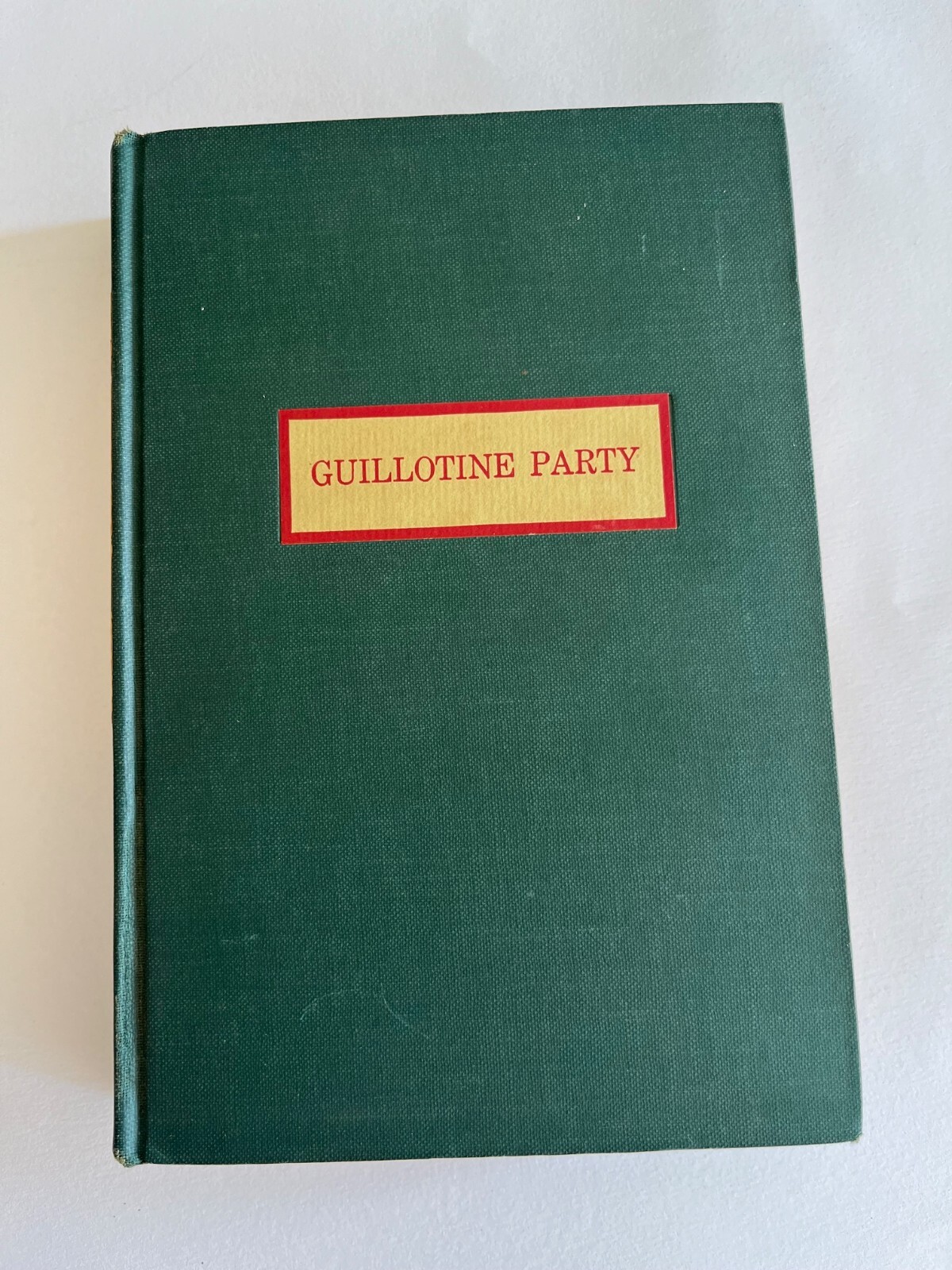 James T. FARRELL /GUILLOTINE PARTY And Other Stories, 1st 1935 Vanguard Press