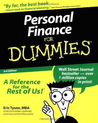 PERSONAL FINANCE FOR DUMMIES (PERSONAL FINANCE FOR By Eric Tyson **BRAND NEW**