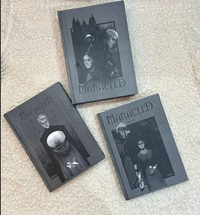 Manacled Book : Complete 3-Volume Hardcover Edition with Illustrations.SenLinYu