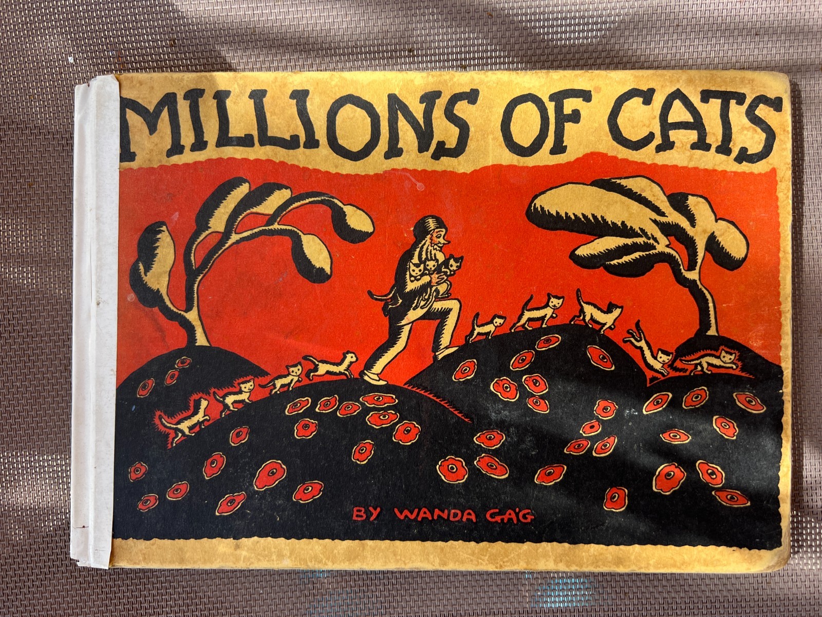 Millions of Cats; Wanda Gag; C 1928; 12th edition 1937; Hardcover
