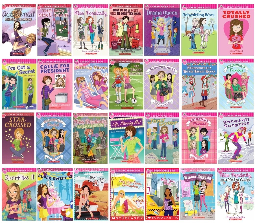 Candy Apple 1-28 Children Novel Collection Complete Set Series Chapter Books