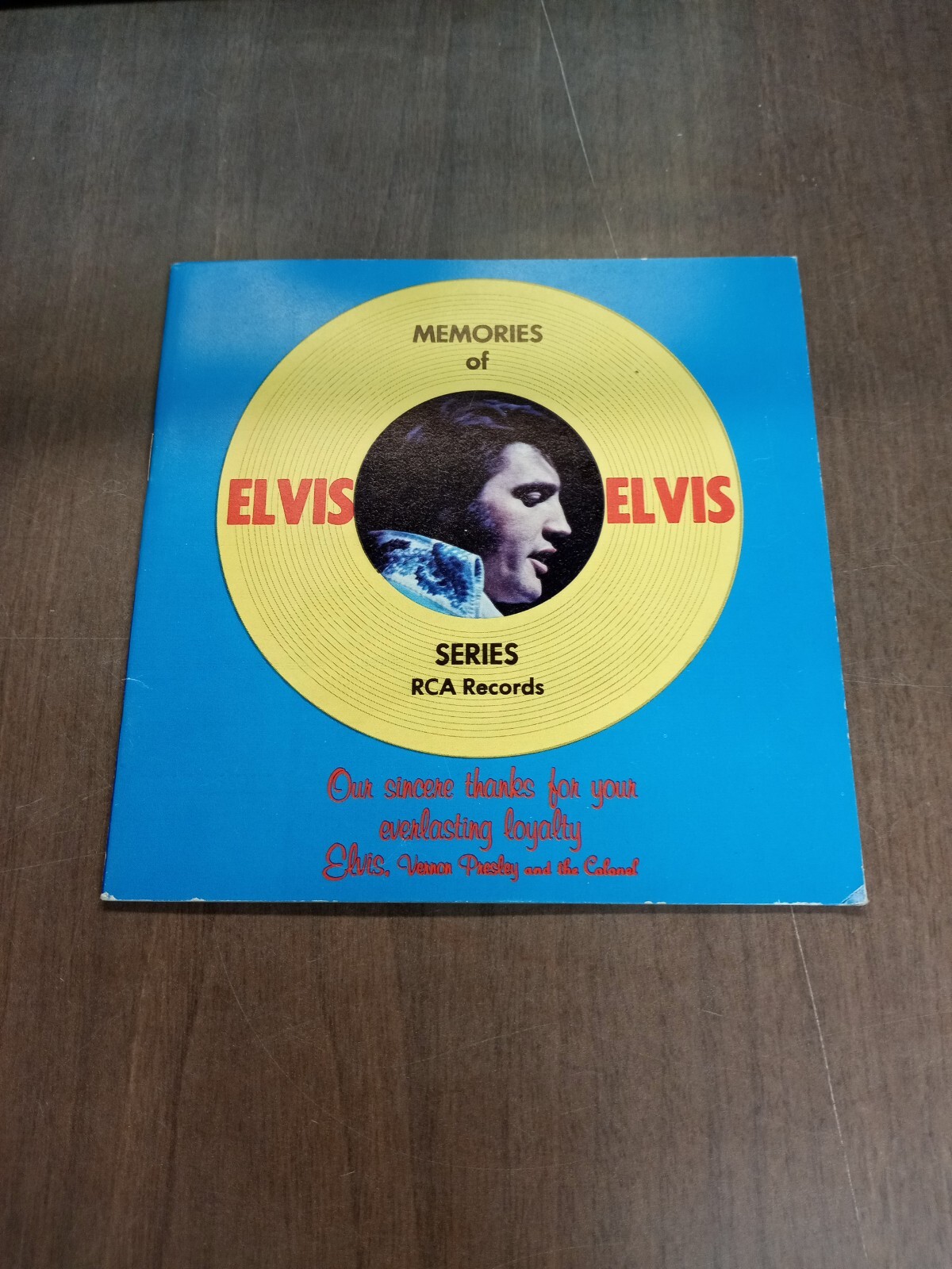 Elvis Presley Memories of Elvis Series RCA Records Booklet 16 pages