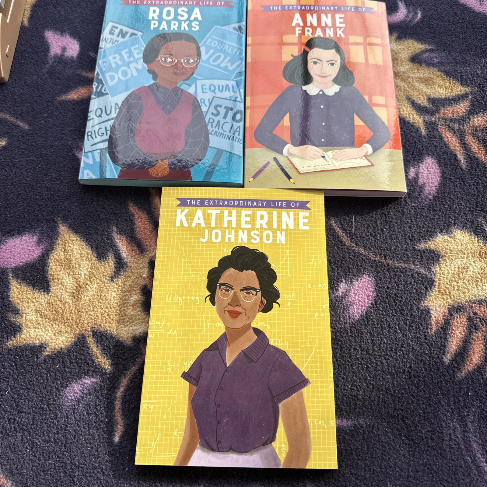 Kane Miller The Extraordinary Life Of (Anne FrankRosa ParksKatherine Johnson) 3