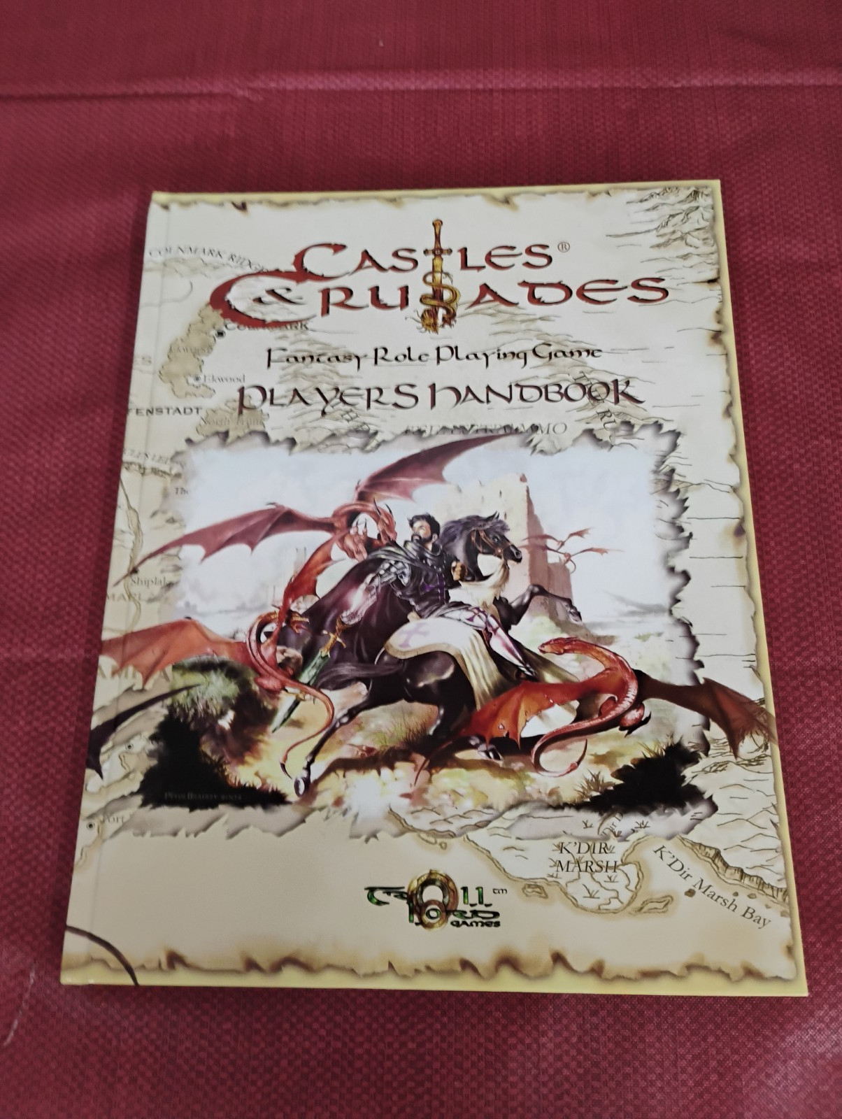 Castles & Crusades Players Handbook – Printing by Davis Chenault 2006 2nd Print