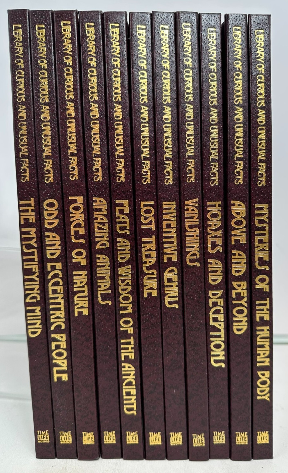 Library of Curious and Unusual Facts Time-Life Lot of 11 Hardcover Books