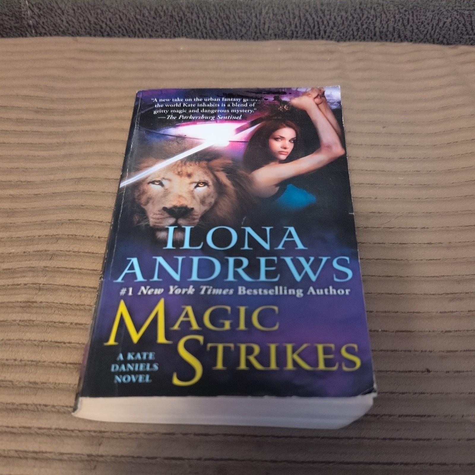 Magic Strikes by Ilona Andrews (2009, Uk- a Format Paperback)
