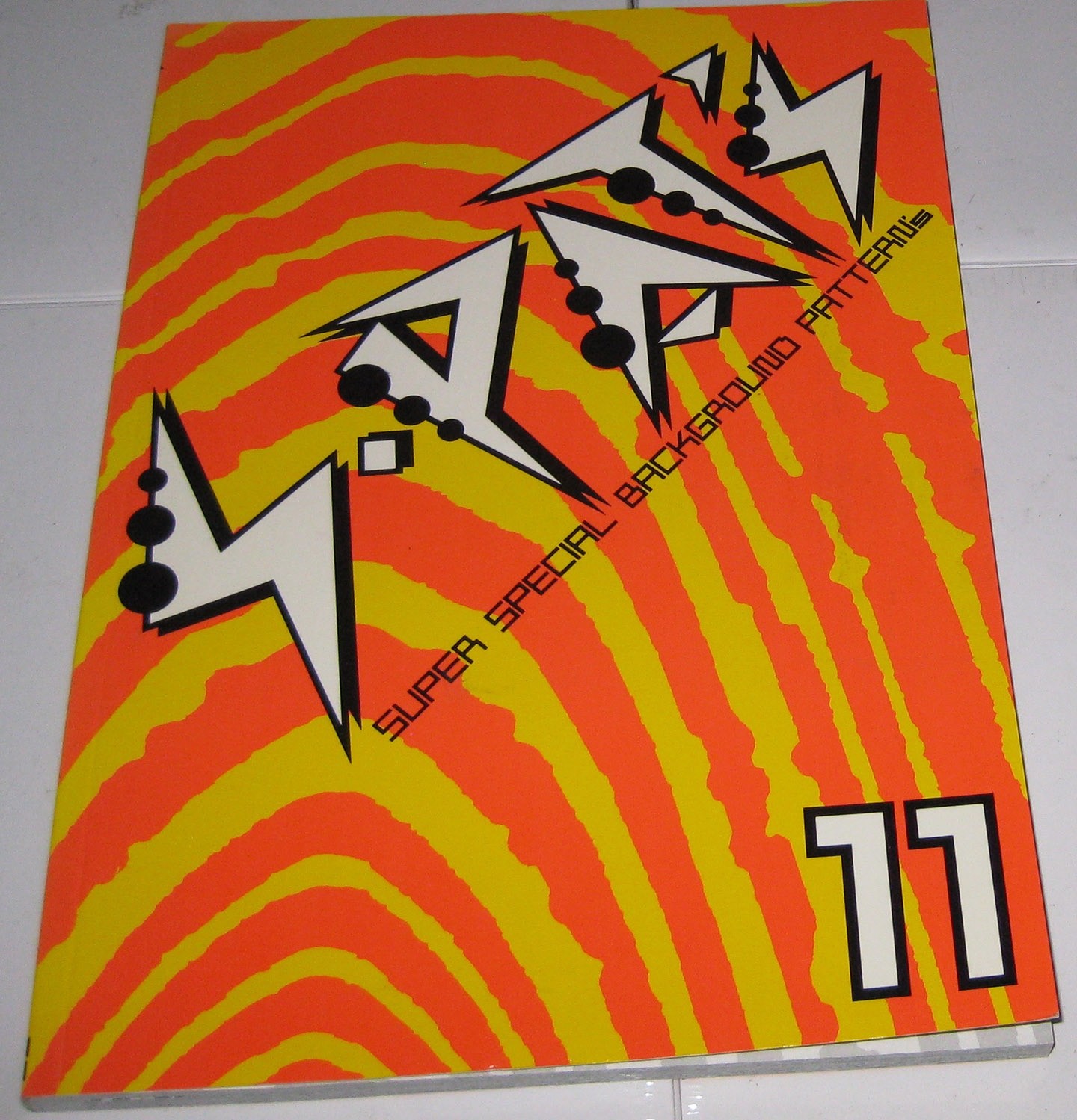 SPAT’s super special background patterns 11, 8.25 in. X 11.75 in. mint condition