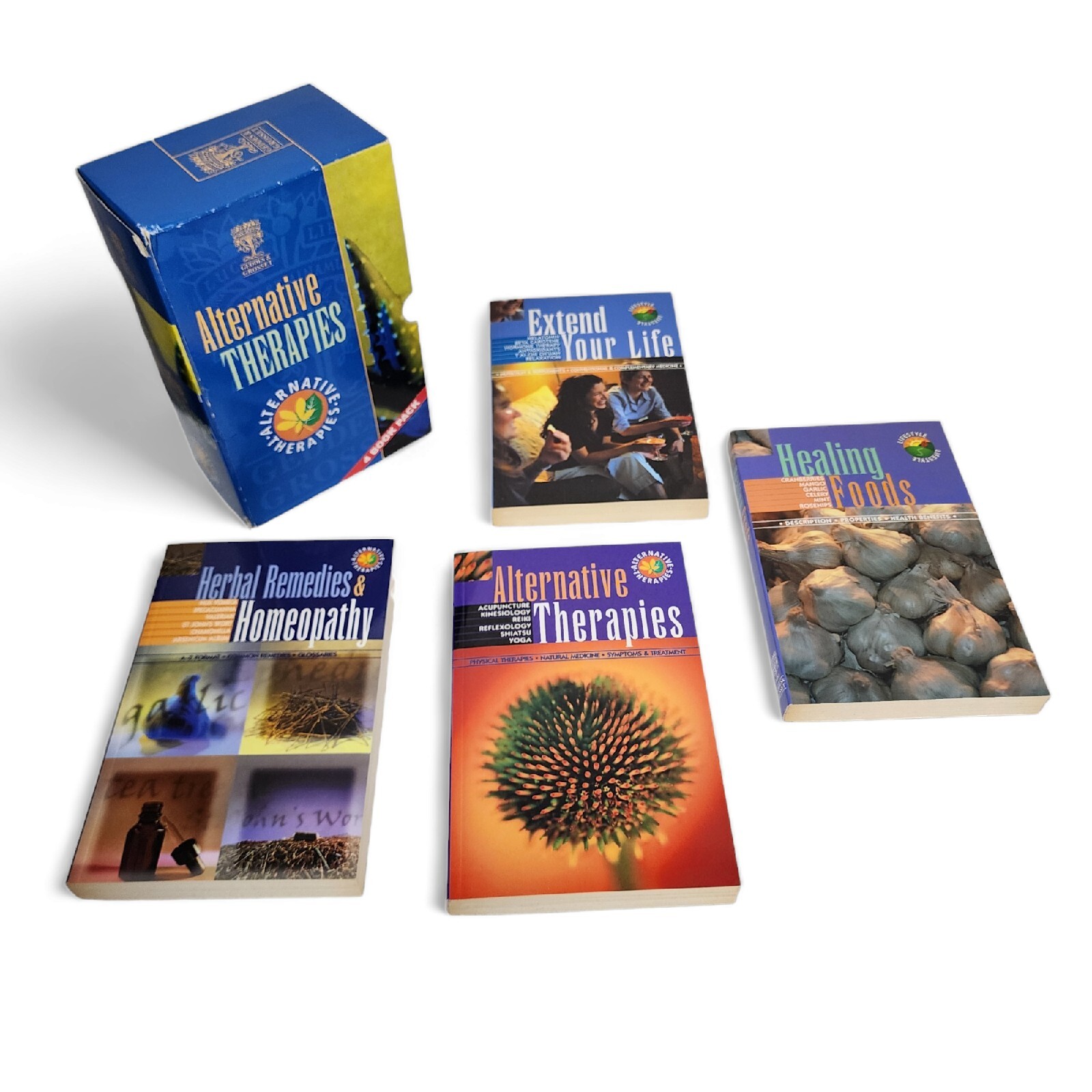 Alternative Therapies Books Box Set Healing Foods Herbal Remedies Homeopathy