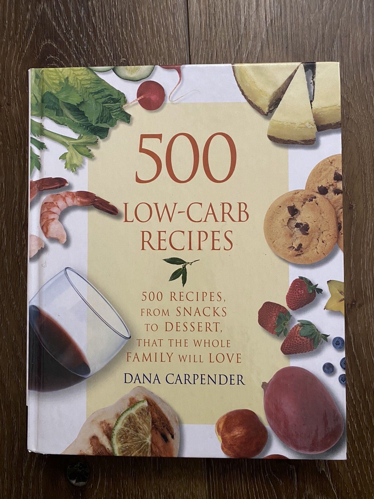 Vintage 2002 500 Low-Carb Recipes Cookbook Recipes Cook Book 496 Pages