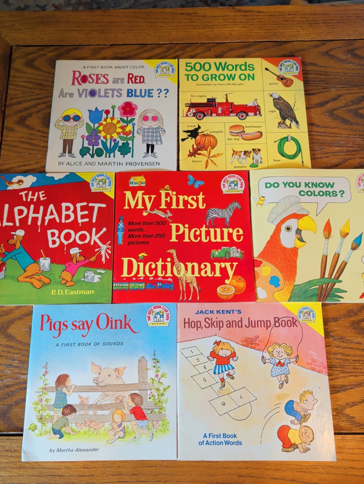 Collection Of 7 Educational Random House Pictureback Books