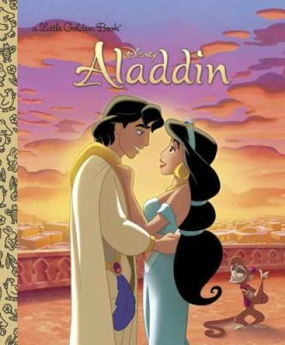 Aladdin (Disney Aladdin) (Little Golden Book) – Hardcover – GOOD