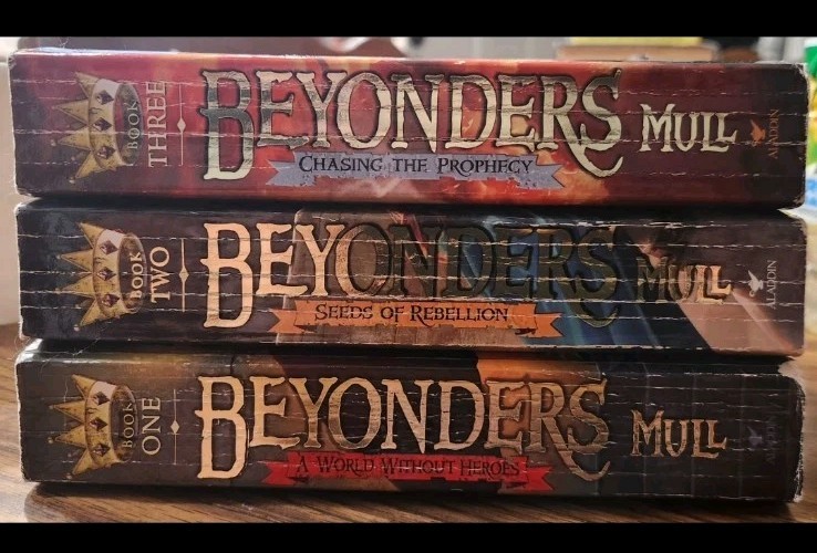 BEYONDERS Series Books by Brandon Mull in Paperback-Complete Set of 3 Books